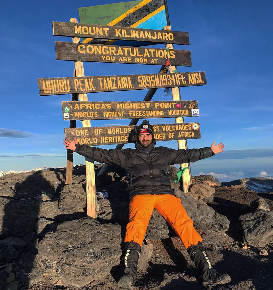 The rooftop of Mount Kilimanjaro 