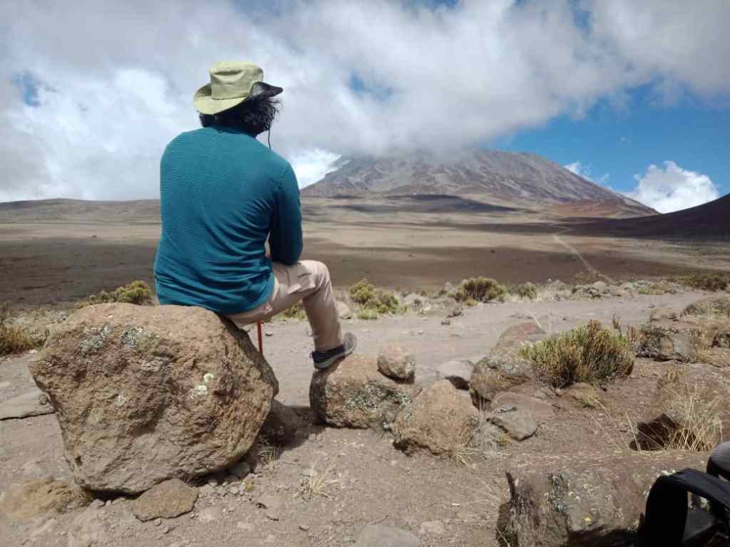 The desert of Mount Kilimanjaro